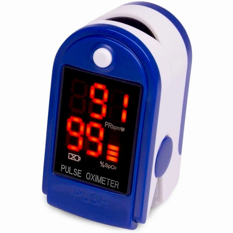 Medical Finger Pulse Oximeter O2 Monitor, Pulse Ox Finger Oxygen Monitor