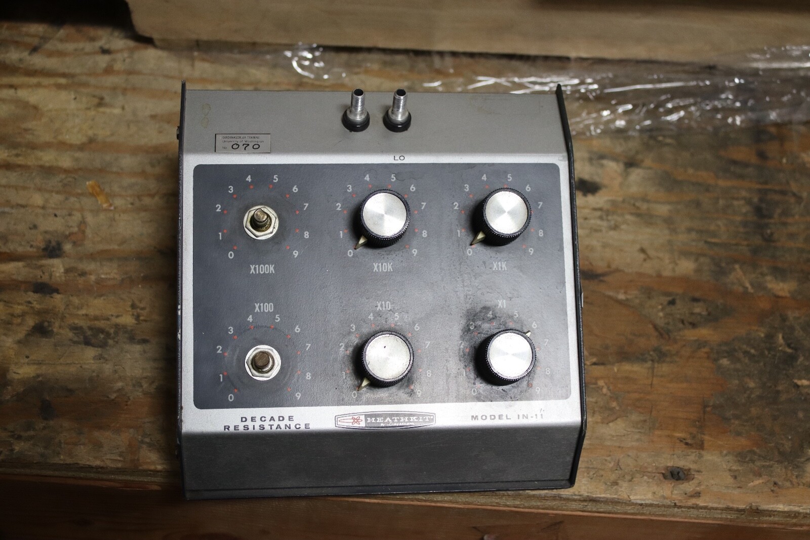HEATHKIT DECADE RESISTANCE MODEL IN-11