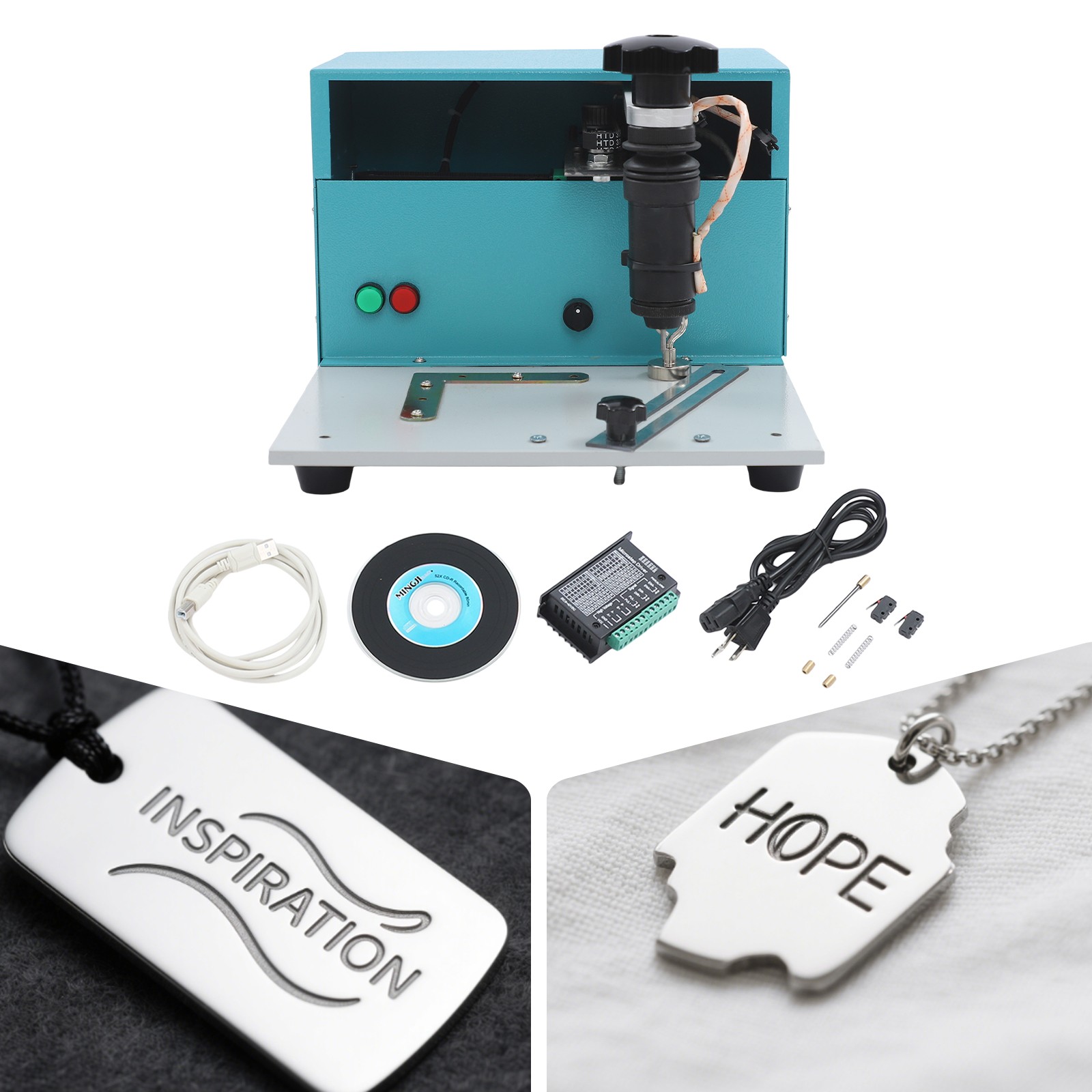 Electric Dot Peen Part Marking/serial Number Tag Marking Engraving Machine