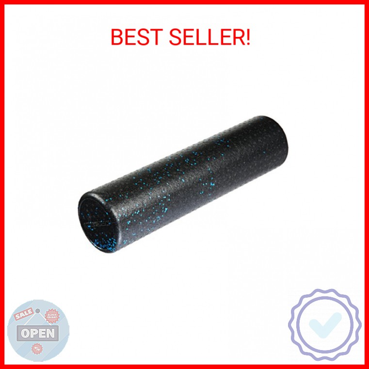 Amazon Basics High Density Foam Roller for Exercise and Recovery, 24 Inches, Blu
