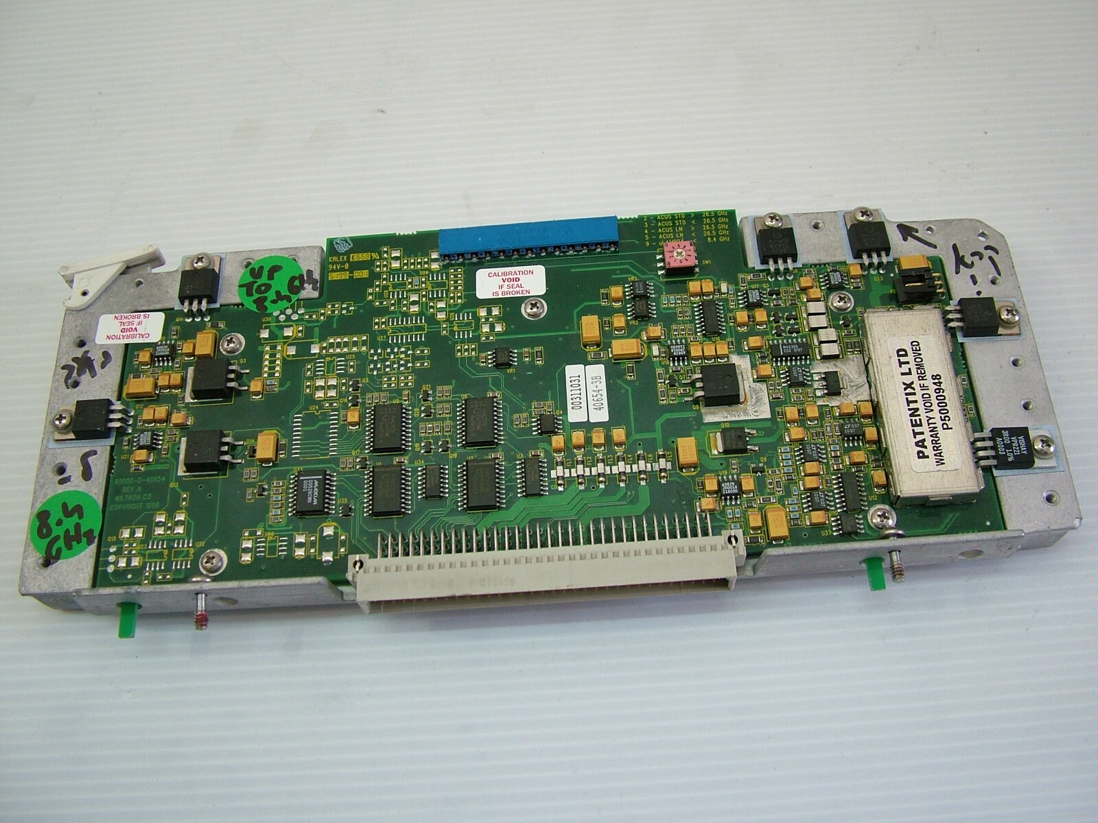 Anritsu 6900-D-40654 power supply board for 68117C 69317B 8.4GHz instrument only