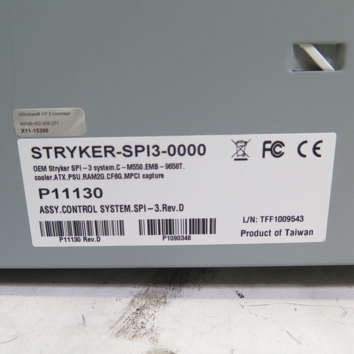 R197009 Stryker Switchpoint Infinity 3 Control System SPI3-000