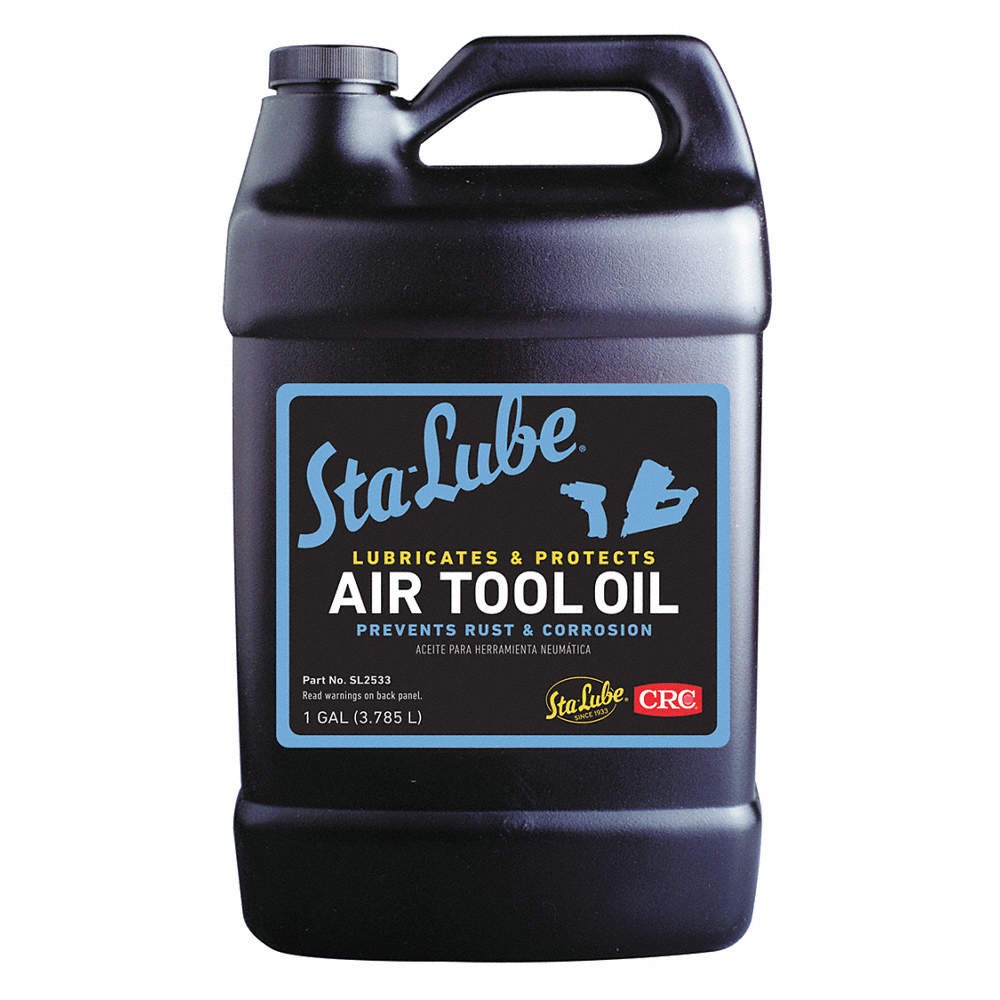 STA LUBE SL2533 PK 4 Air Tool Oil, 1 Gal 19MZ76