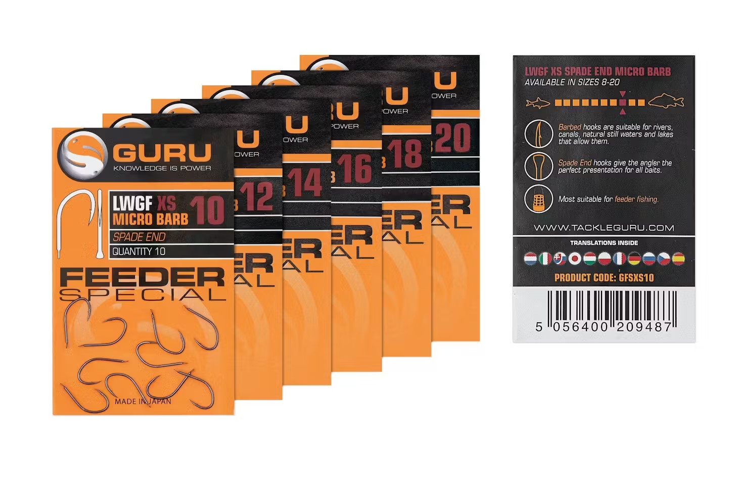 GURU FEEDER SPECIAL HOOKS LWGF XS SPECIAL from £3.35  Free Post