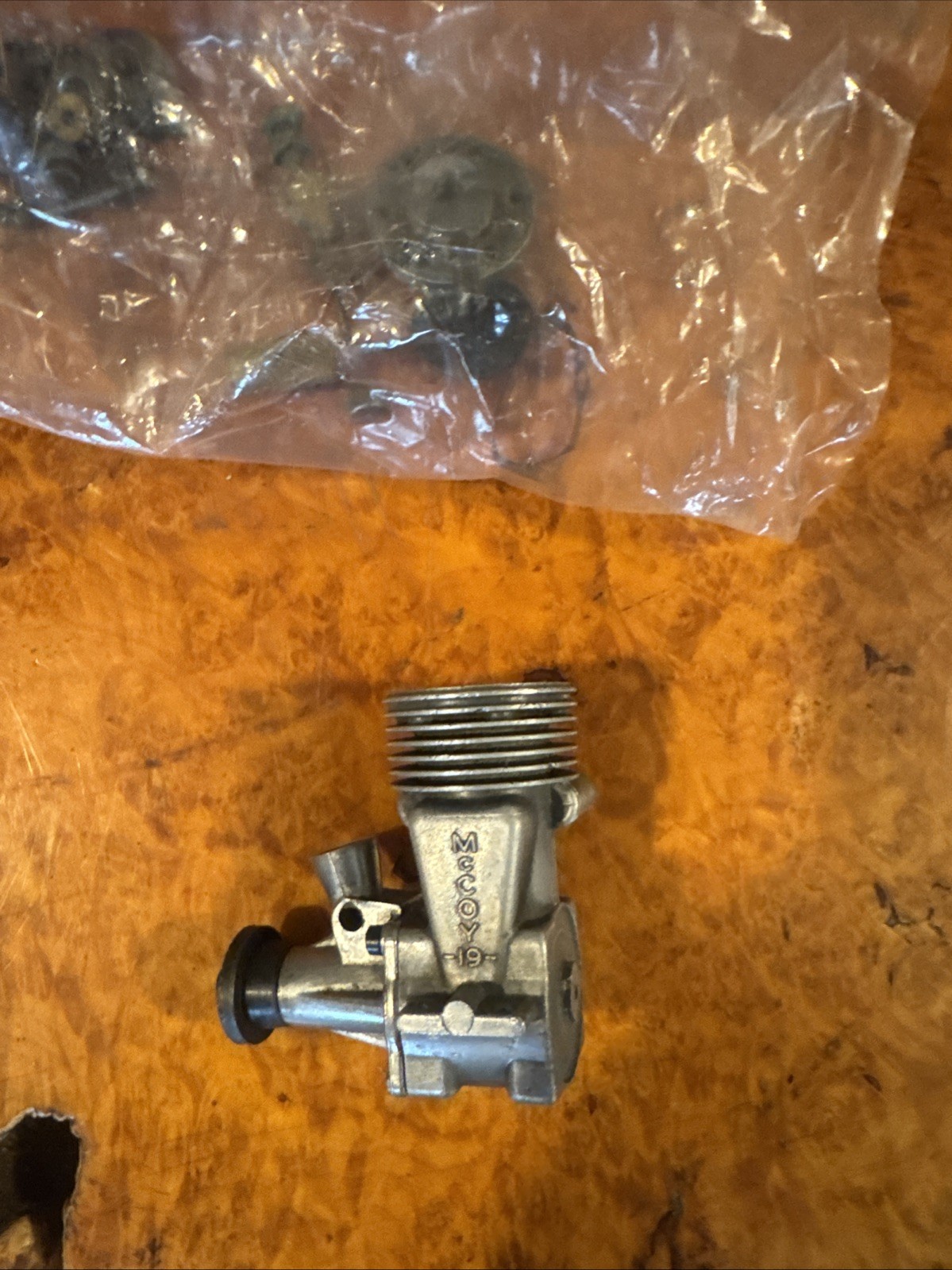 Vintage 1948 McCoy .19 R/C Motor Plane Control Line Free Flight Airplane Parts