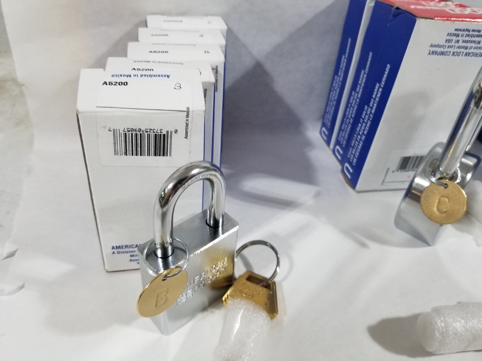 13 Master Keyed Padlocks, Great For Commericial Use, 3 Sub Groups with ID Tags