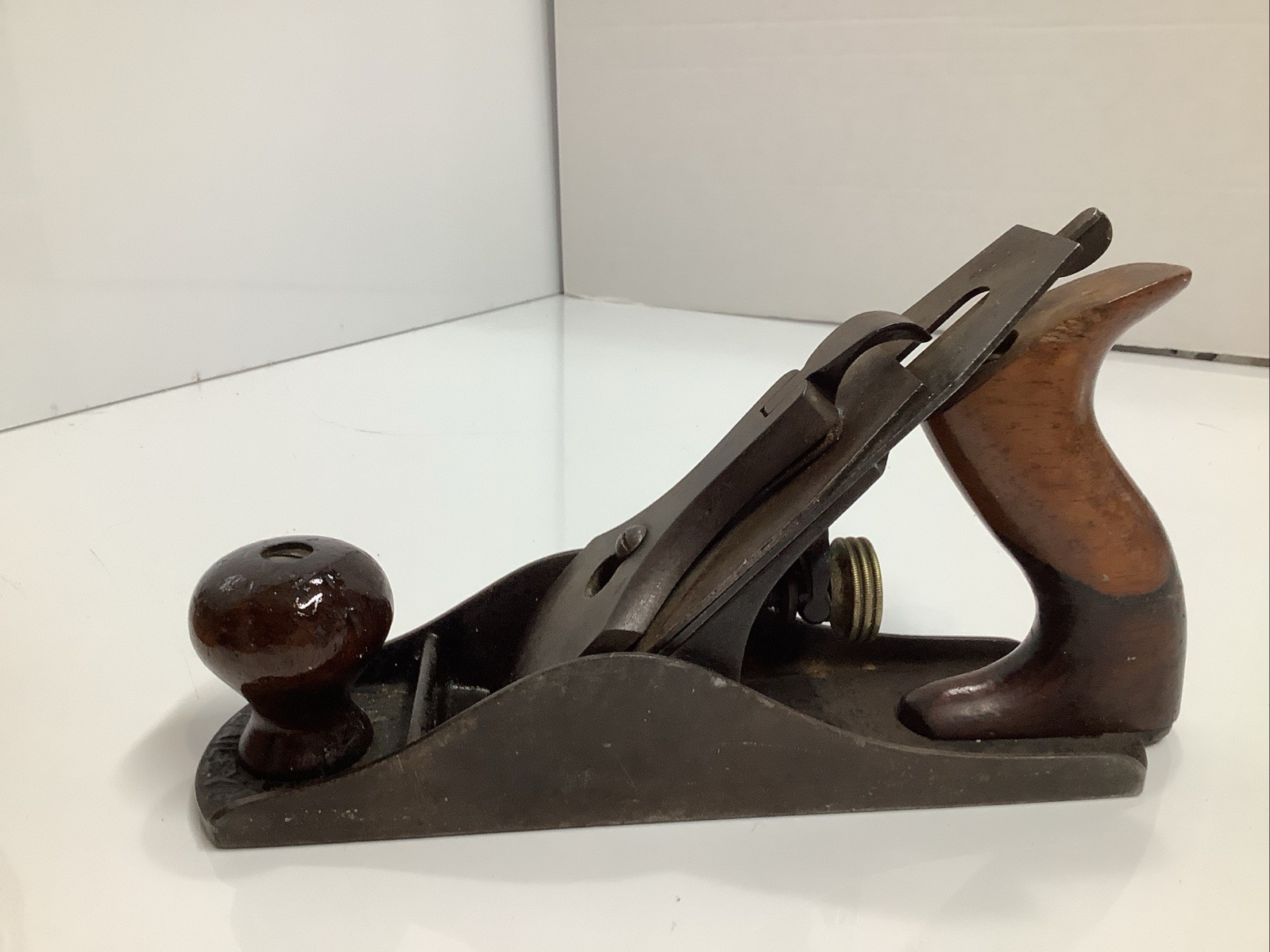 VTG Stanley Bailey No.4 Type 9 Bench Plane, Two Patent Dates 1902 & 1902 antique