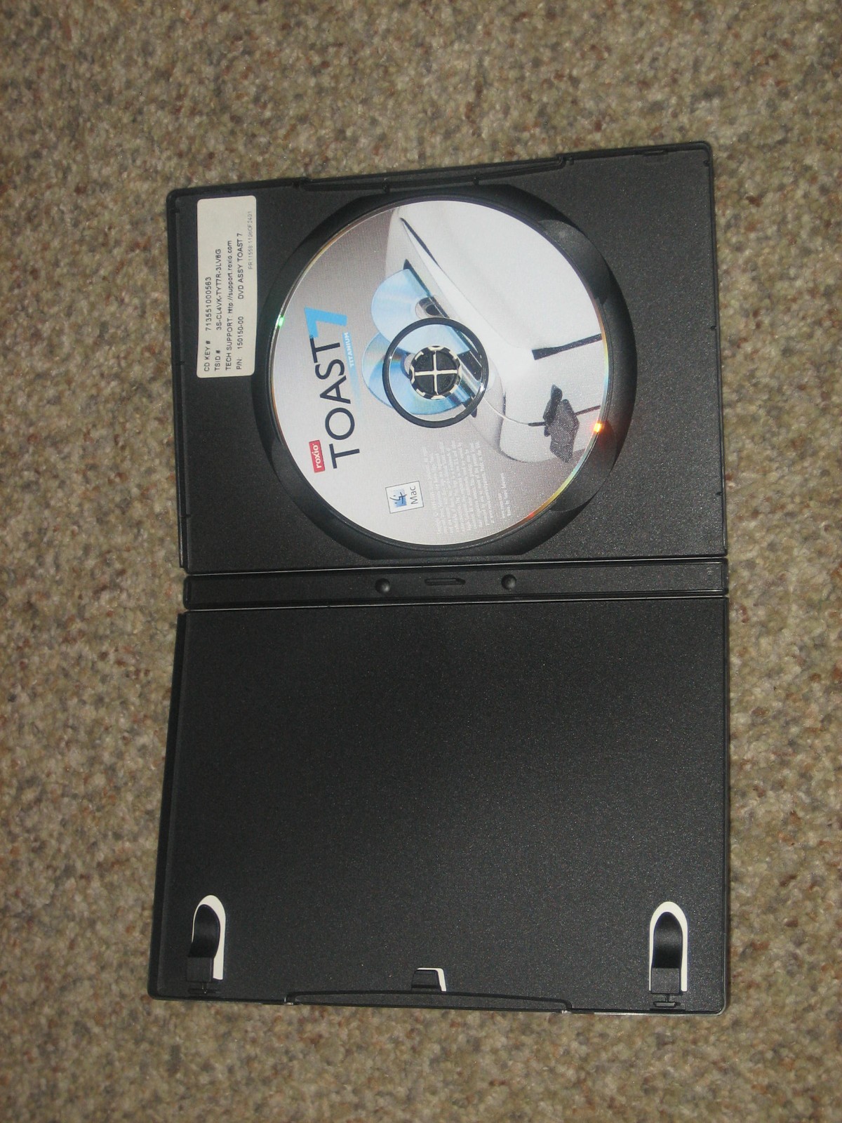 Roxio Toast 7 Titanium Software For for Mac - Pre-Owned