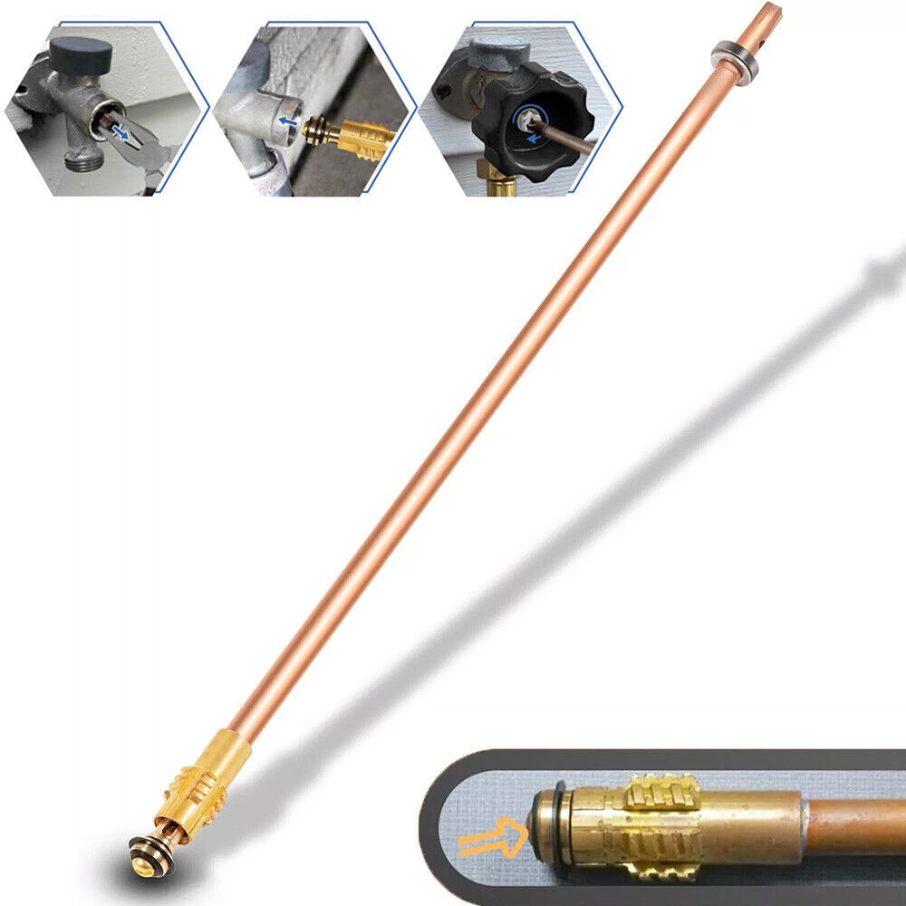123-0095 500 Series Mansfield Style Stem Assembly Replaces for 12-Inch Sillcock