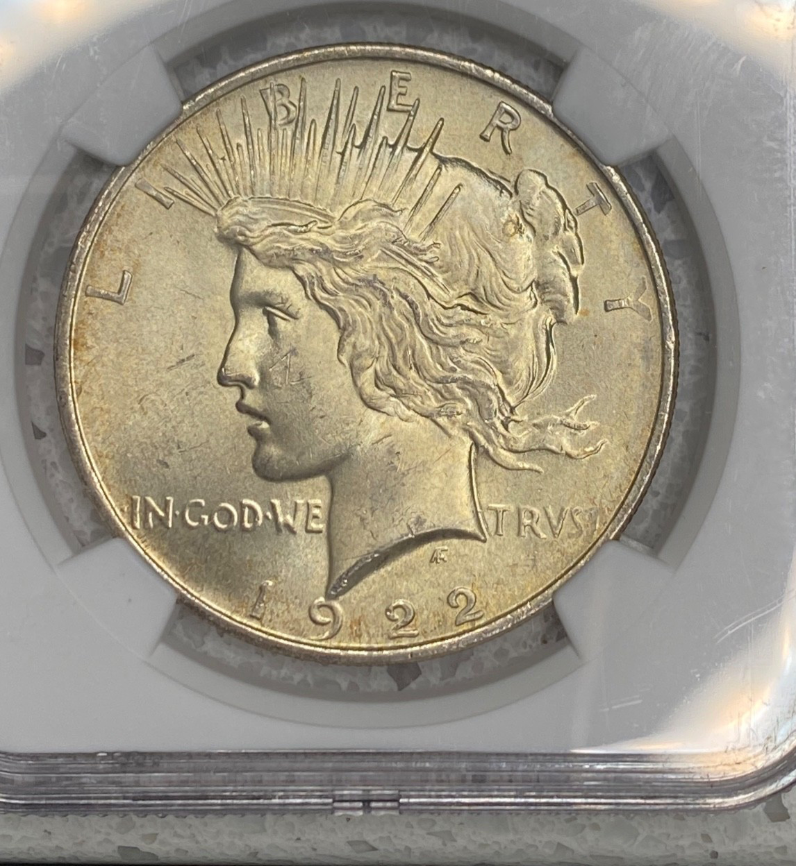 1922 Peace Silver Dollar MS64 NGC