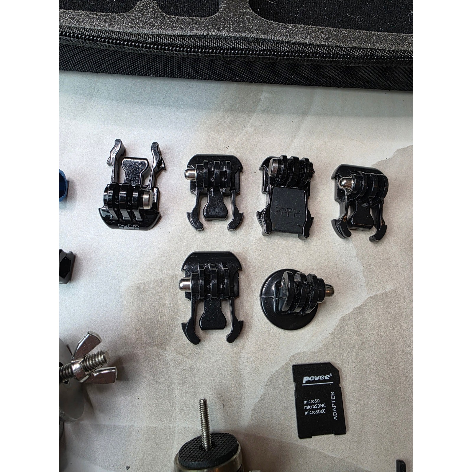Nomadic Gear Action Camera Accessory Case RAM Mounts NFlightCam Suction Mount W3