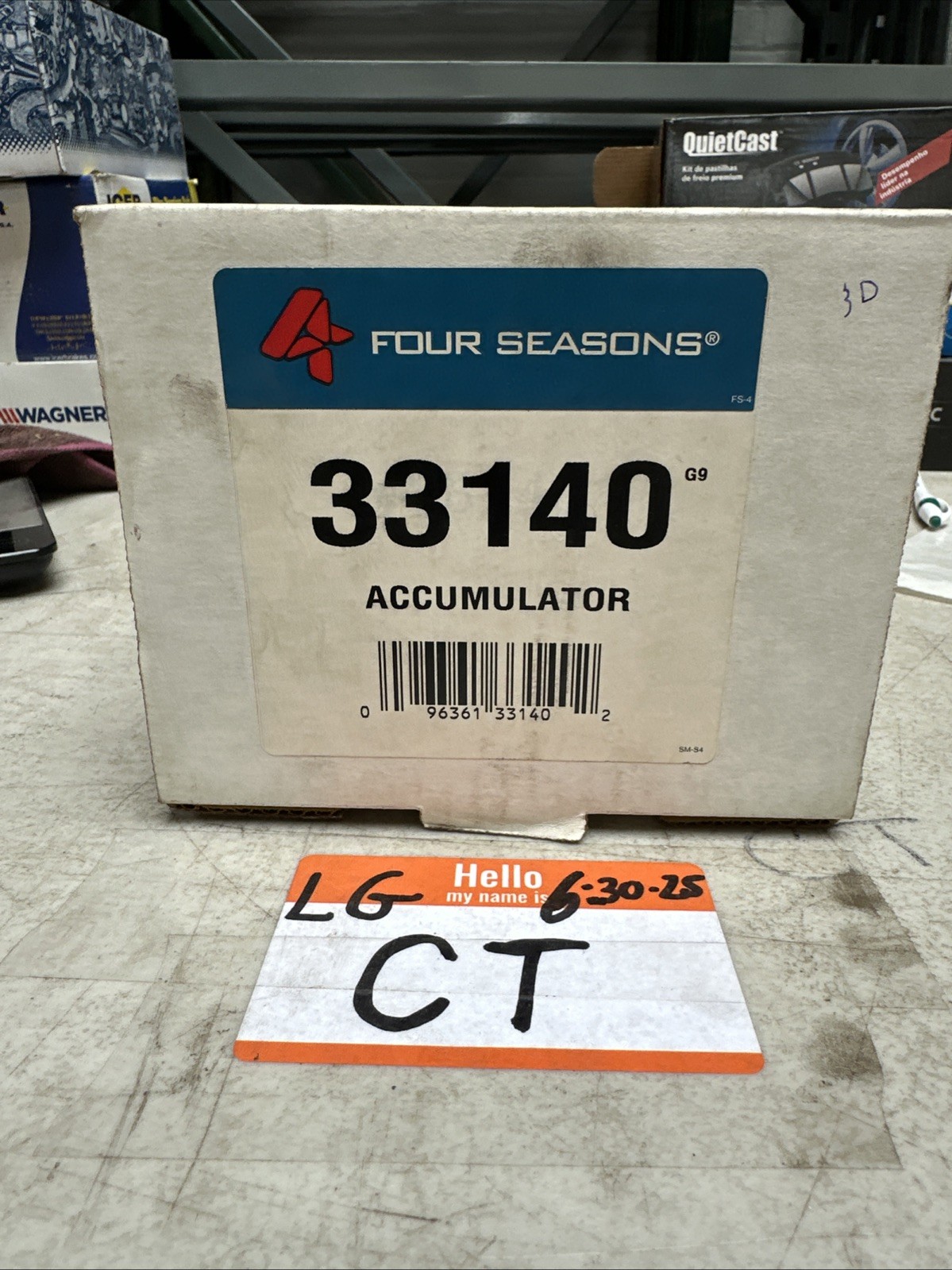 Four Seasons A/C Accumulator 33140