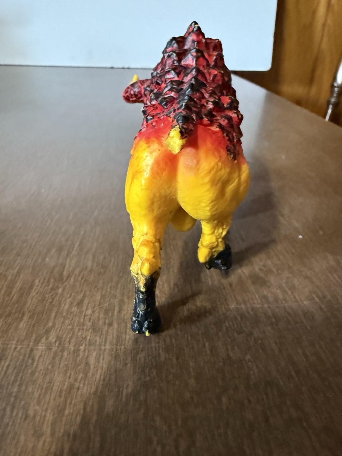 DAMAGED Schleich #42493 Eldrador Creatures FIRE BULL Figure No Tail