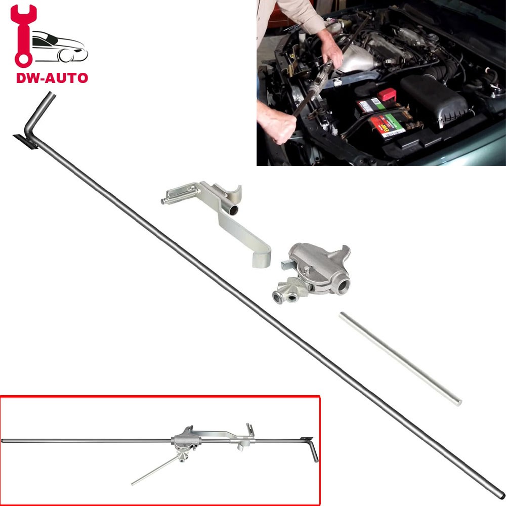 77043 Monkey-On-A-Stick Friction Jack Set w/ 55” Friction Rod 3-Position Handle
