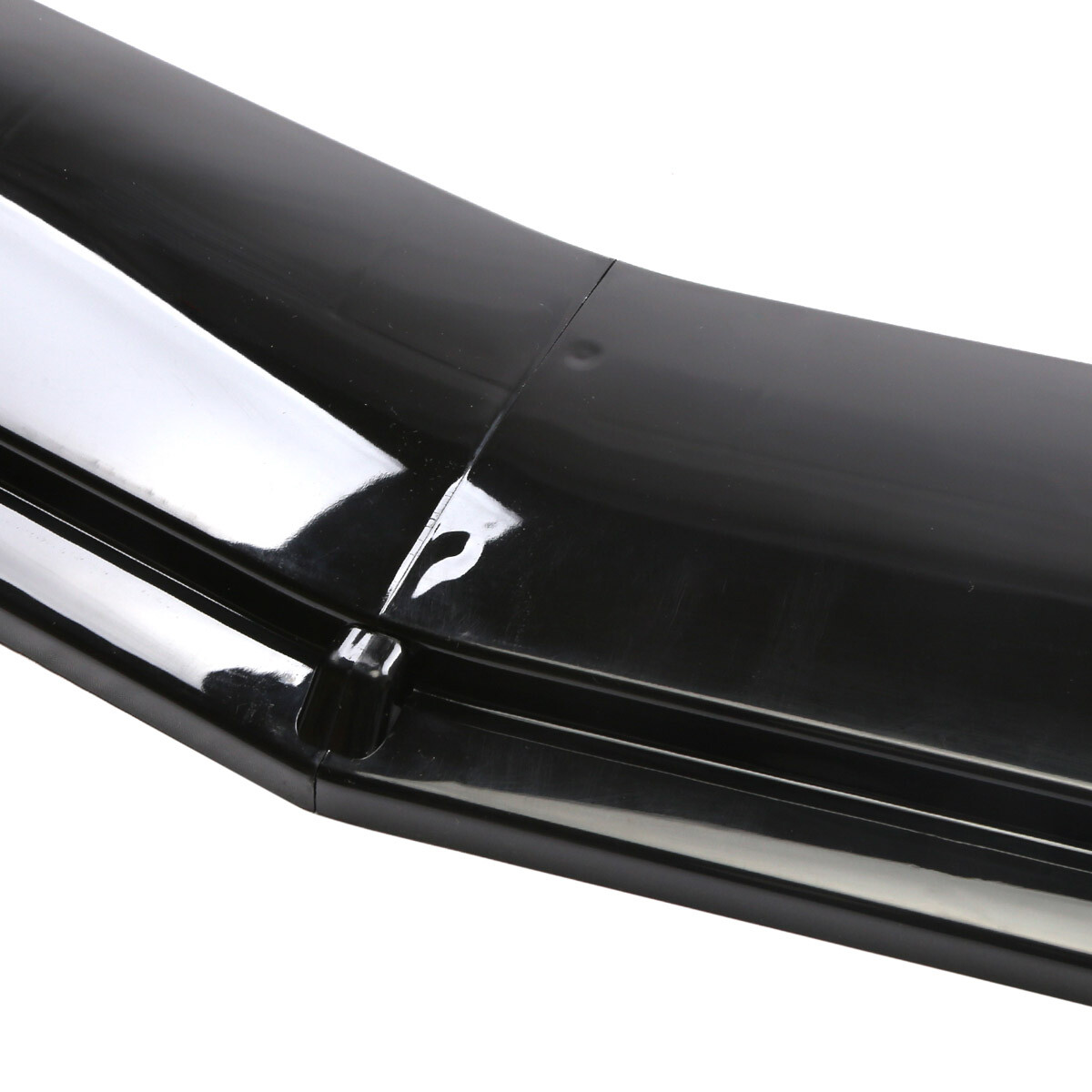 4Pcs Black Front Bumper Lower Lip Splitter Spoiler Body Kit For Hyundai Sonat