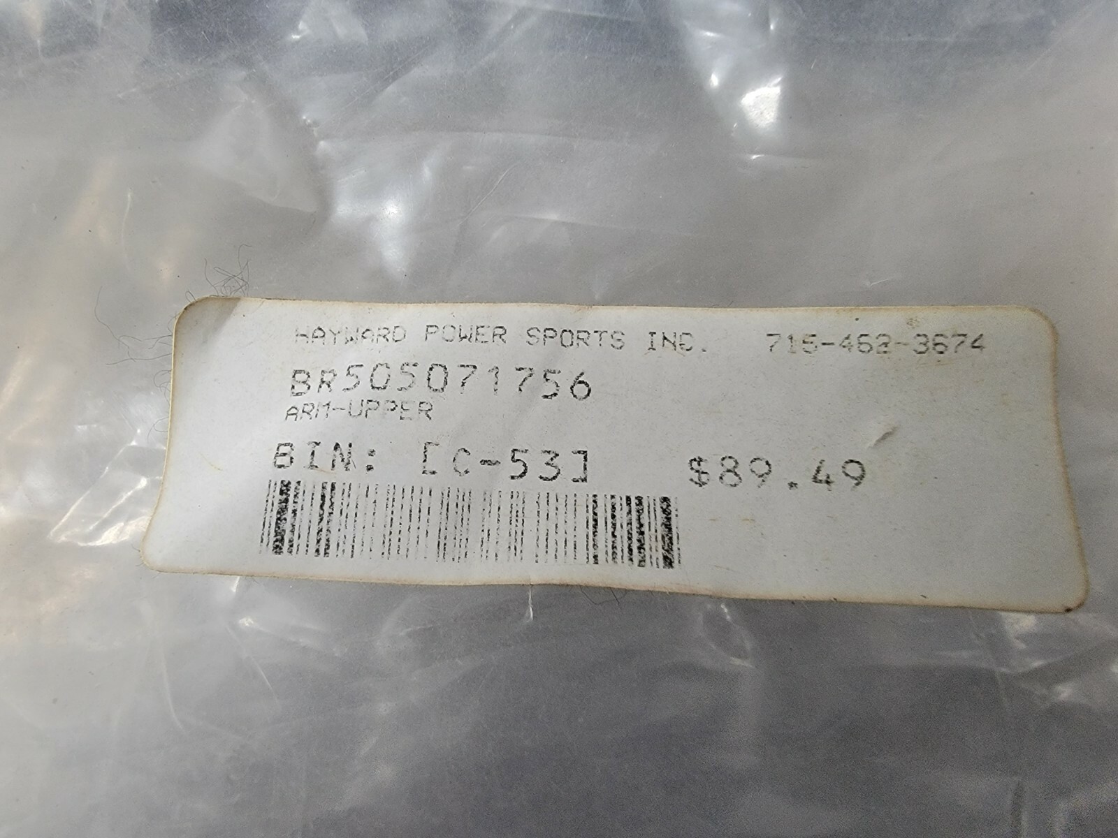 SKI-DOO MXZ GTX EXPEDITION UPPER ARM 505071756 t055