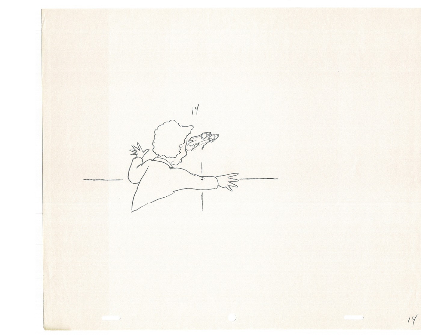 The Magic Bus Cel Drawing Production Cartoon Ivanick 1990s PD14