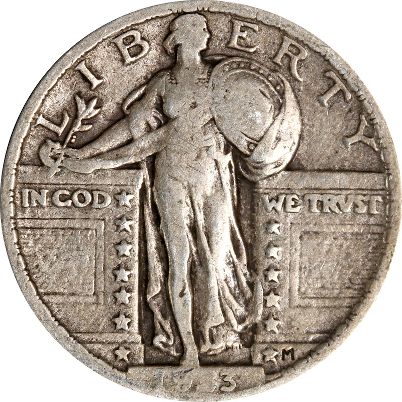 1923-P Standing Liberty Quarter