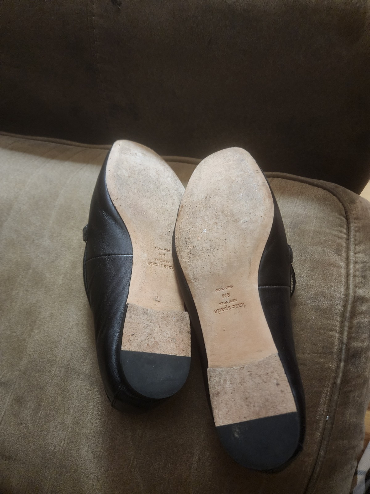 black size 9 Kate spade shoes