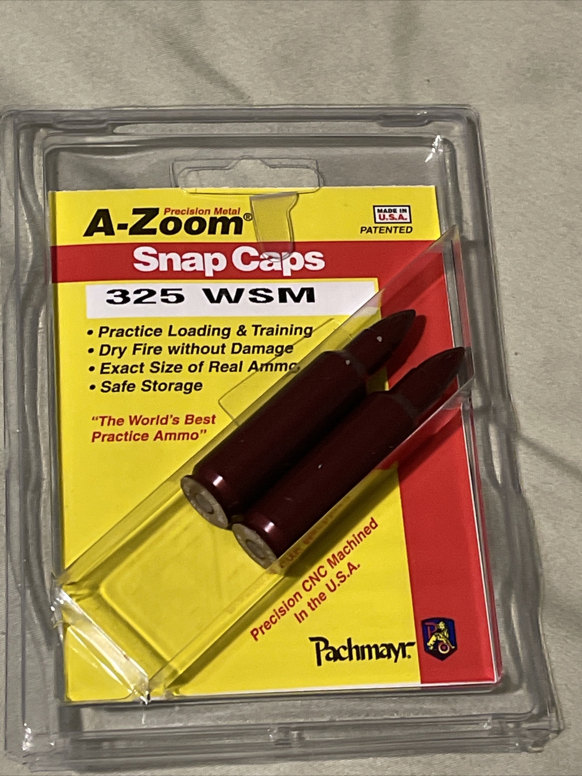 A-Zoom Precision Metal Snap Caps  * 325 WSM  * # 12207 new!