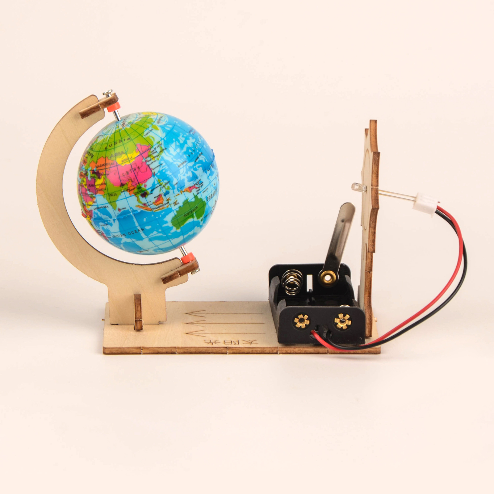Day and Night Rotating World Globe Fun Discovery Tool Science Kid Gift