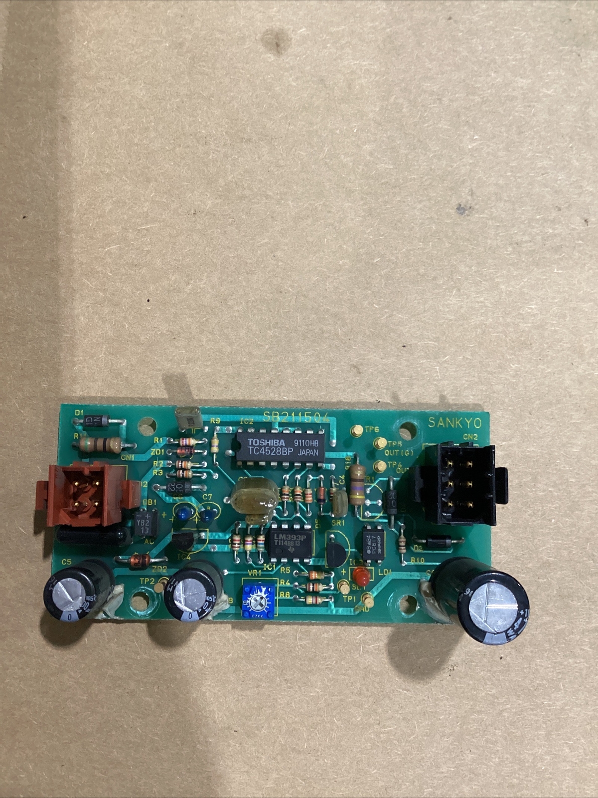 Sankyo SB211504 Circuit Board #651I114
