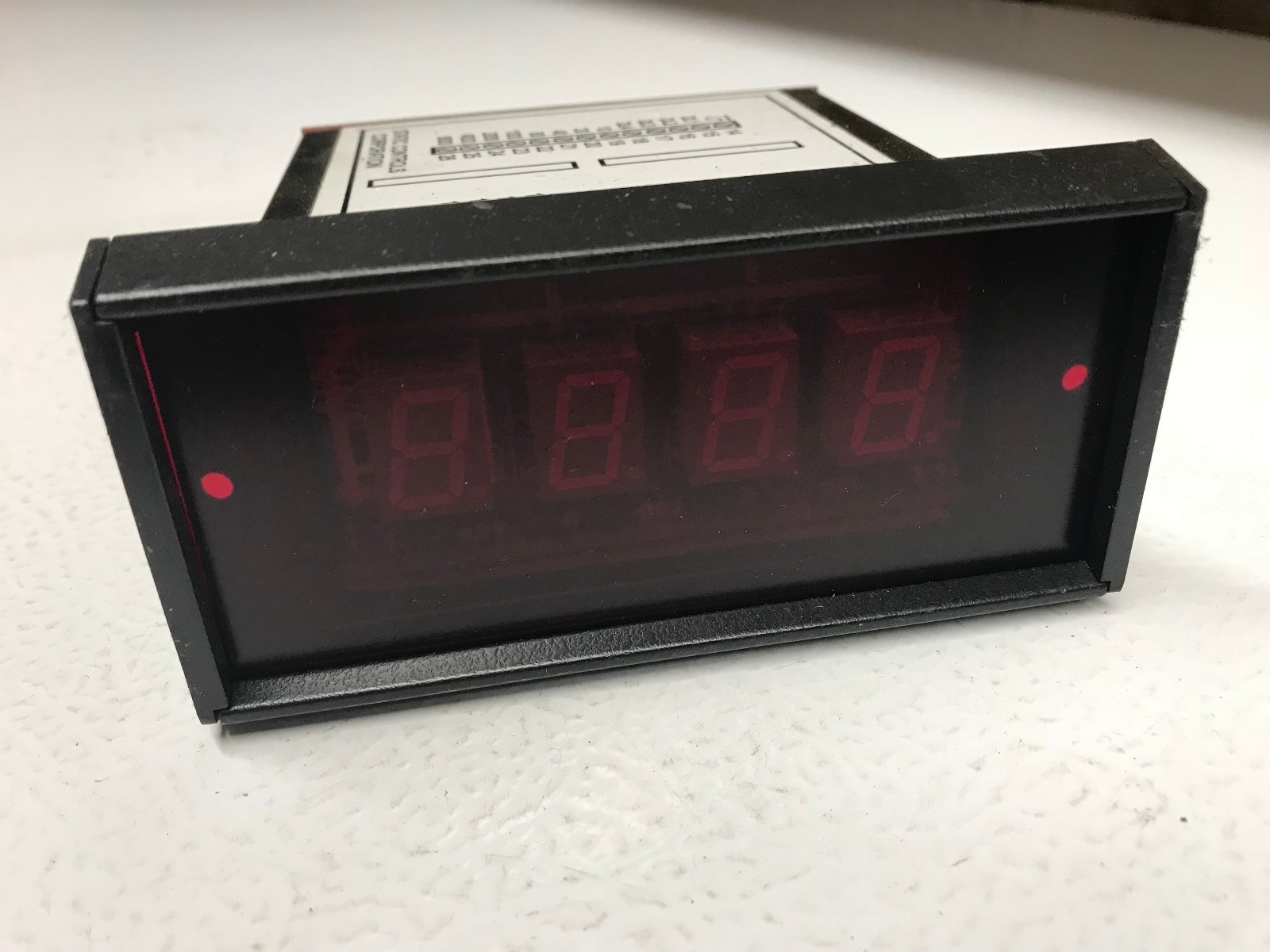 STATIC CONTROLS 800-5-4-SM DISPLAY MODULE