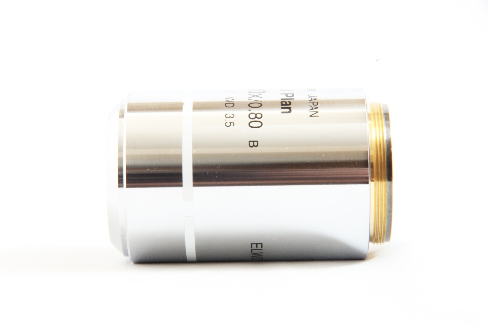 Nikon LU Plan ELWD 100x 0.80 B ∞/0 BD WD 3.5 Microscope Objective [32mm Thread]