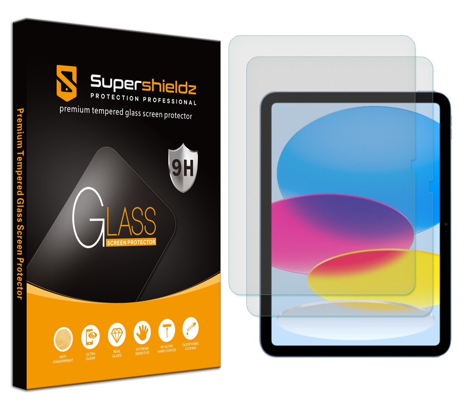 2x Anti-Glare Matte Tempered Glass Screen Protector for iPad (A16) 11 inch 2025