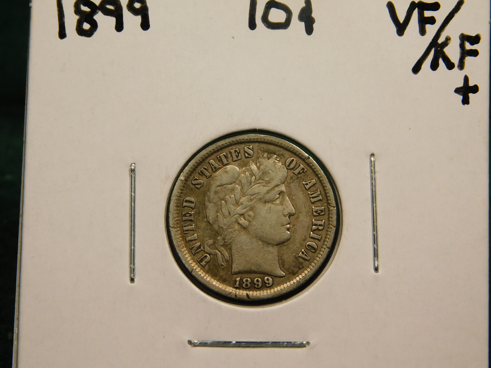 1899   Barber Dime  Item # 12549