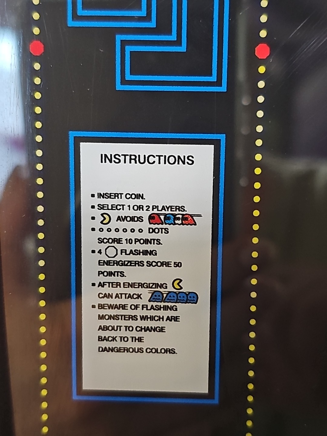 Arcade1Up 2 Game Countercade Tabletop Arcade Machine - Pac-Man Works Perfect