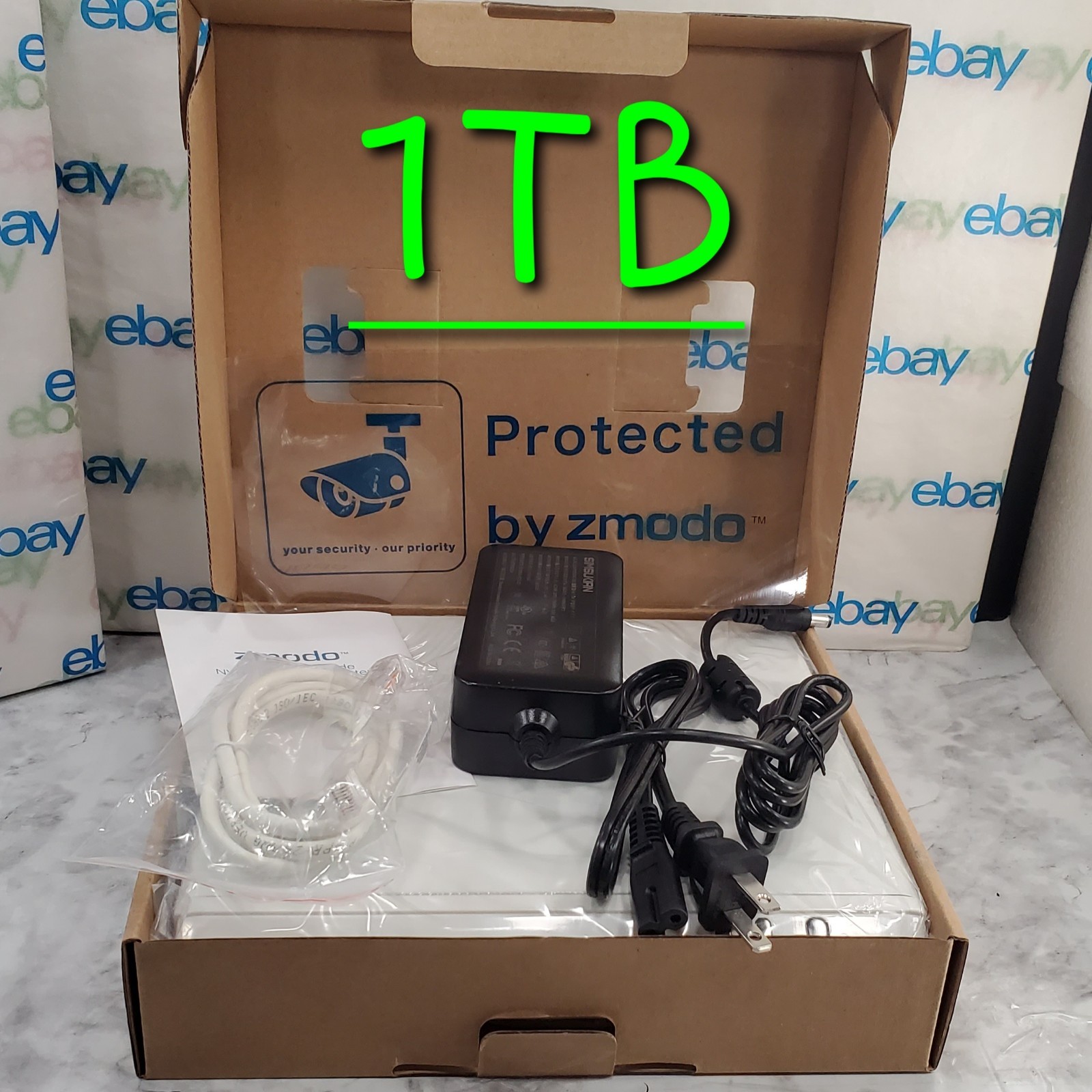 Zmodo ZP-NJ18-S 8-Channel 720p NVR Network Video Recorder 1TB HDD sPoE VGA HDMI