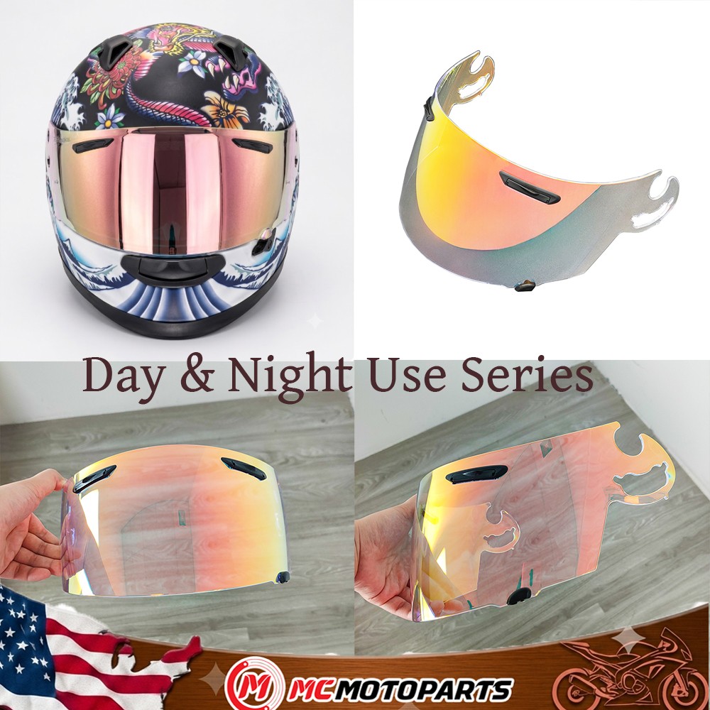 Day & Night Use Series Premium Replacement Visor for ARAI RR5 / RX-7 GP RX-7 RR5