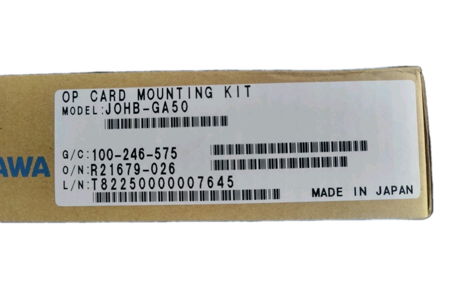 New Yaskawa JOHB-GA50 AC Drive Option OP Card Mounting Kit ***U. S. Seller***