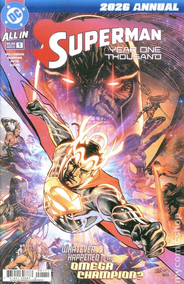 Superman Annual Year One Thousand 1A 2026 Stock Image