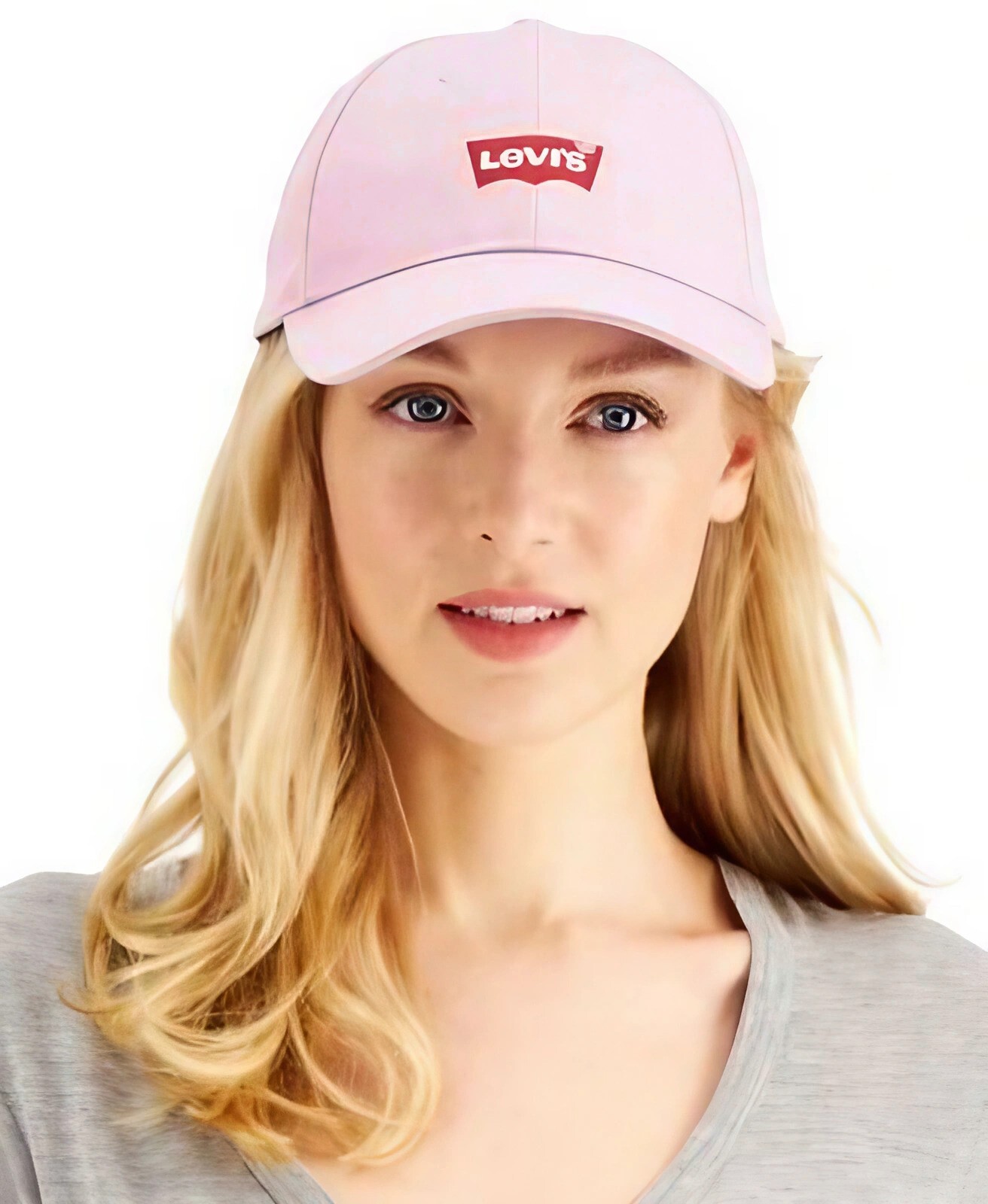 Levi's Batwing Logo Women's Baseball Cap Light Pink NWT One Size Fits Most