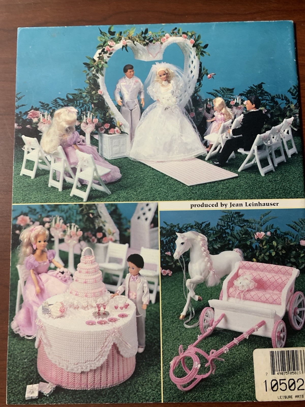 Plastic Canvas Fashion Doll Fairy Tale Wedding Pattern