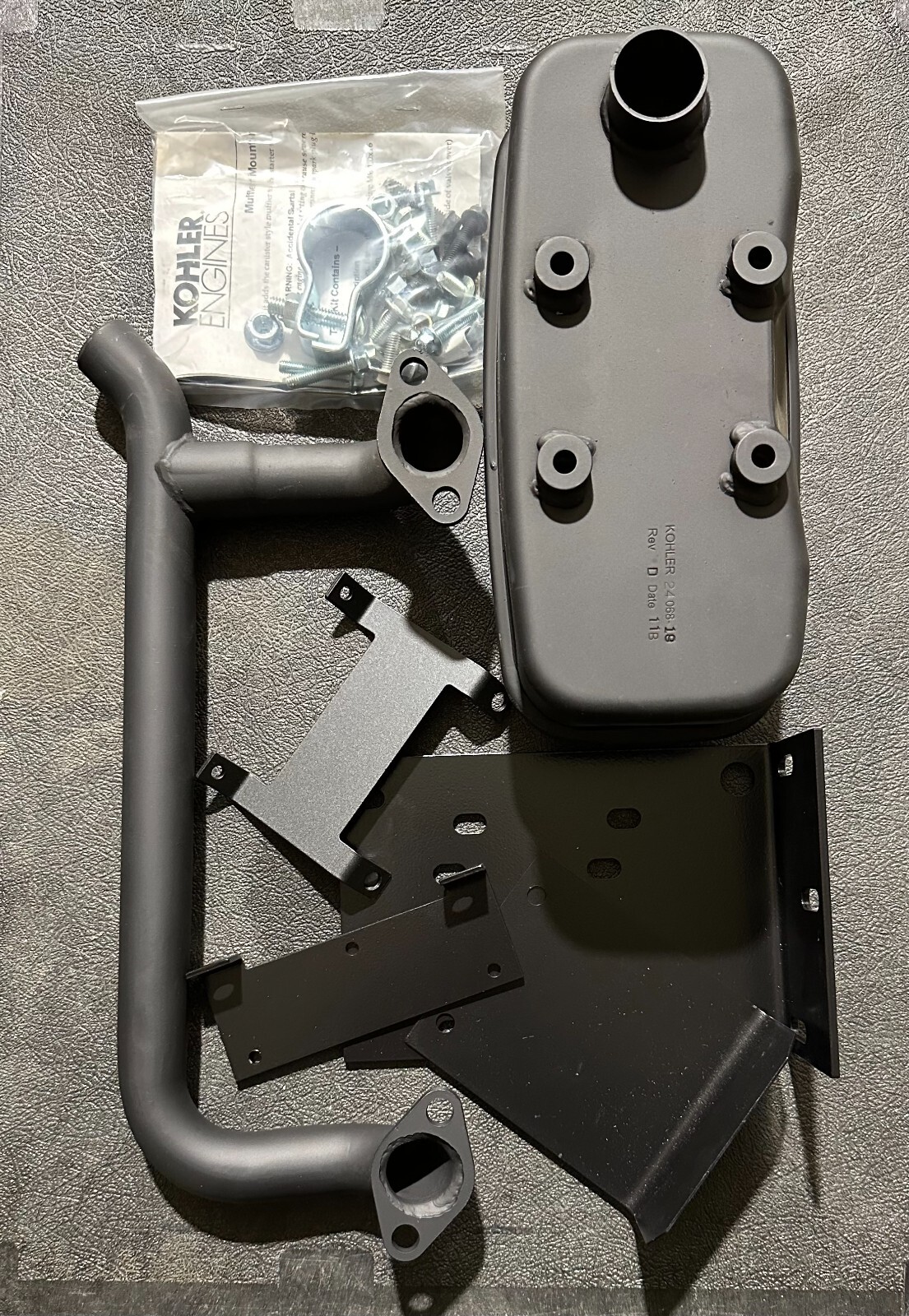 Genuine OEM Kohler Muffler/Exhaust Manifold Kit Part # 24 786 13-S