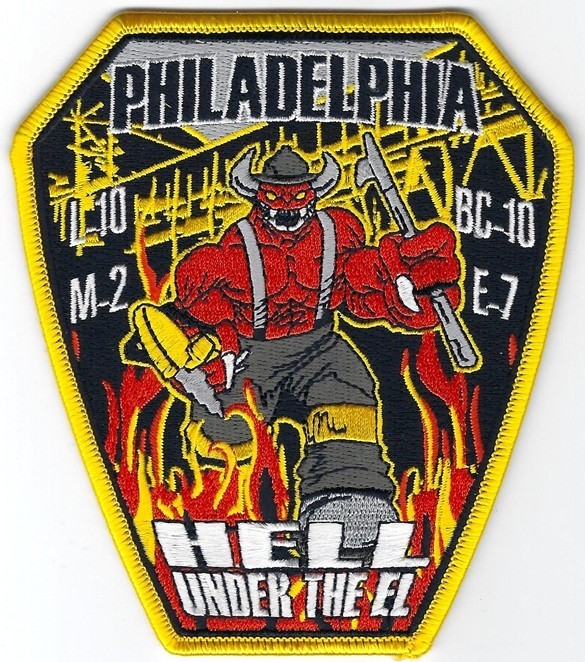 PENNSYLVANIA - City of Philadelphia - Eng 7, Lad 10, M-2, BC10 [ Company Patch ]