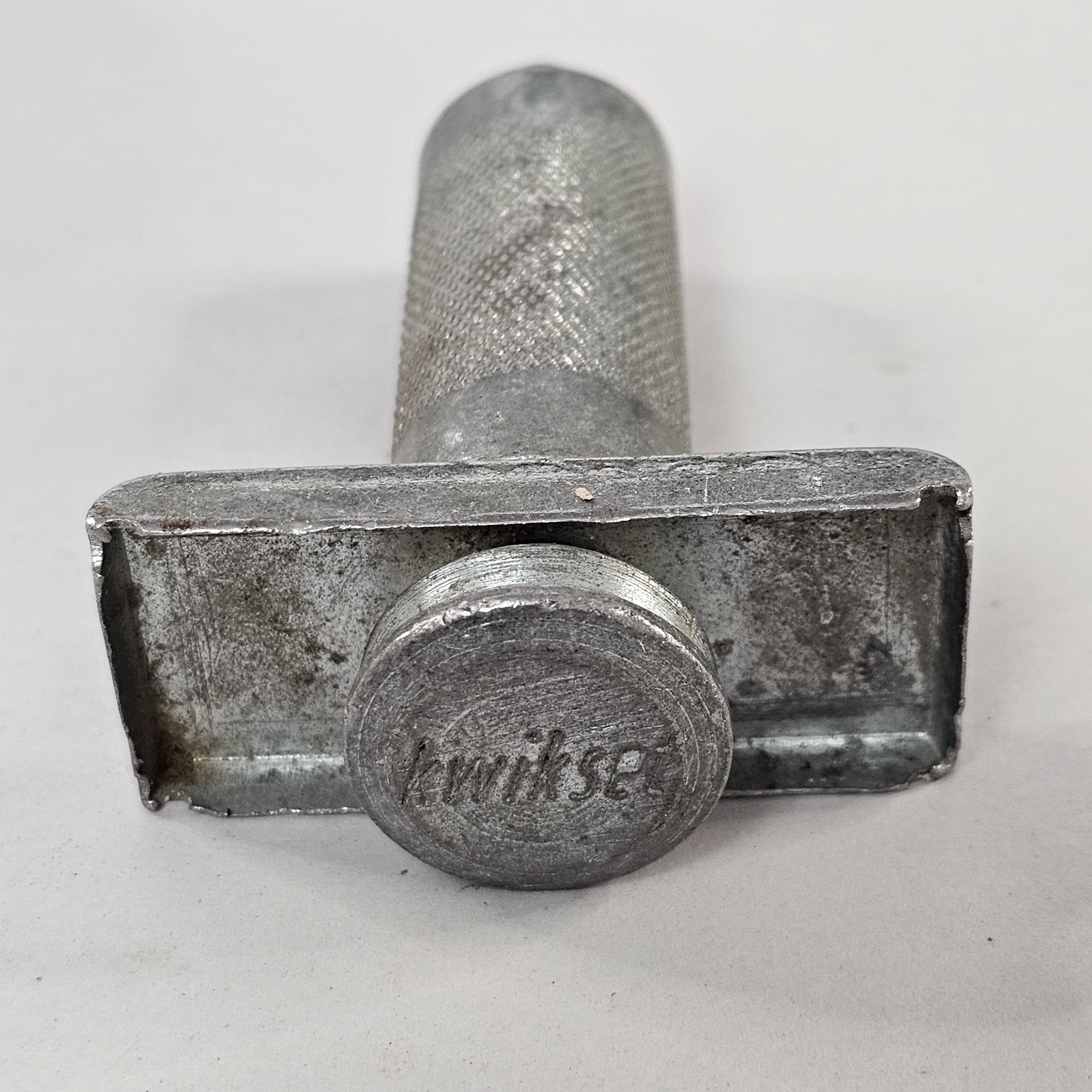 Vintage Door Latch Mortise Tool KWIKSET 2 1/4+" × 1" Metal Steel READ⬇