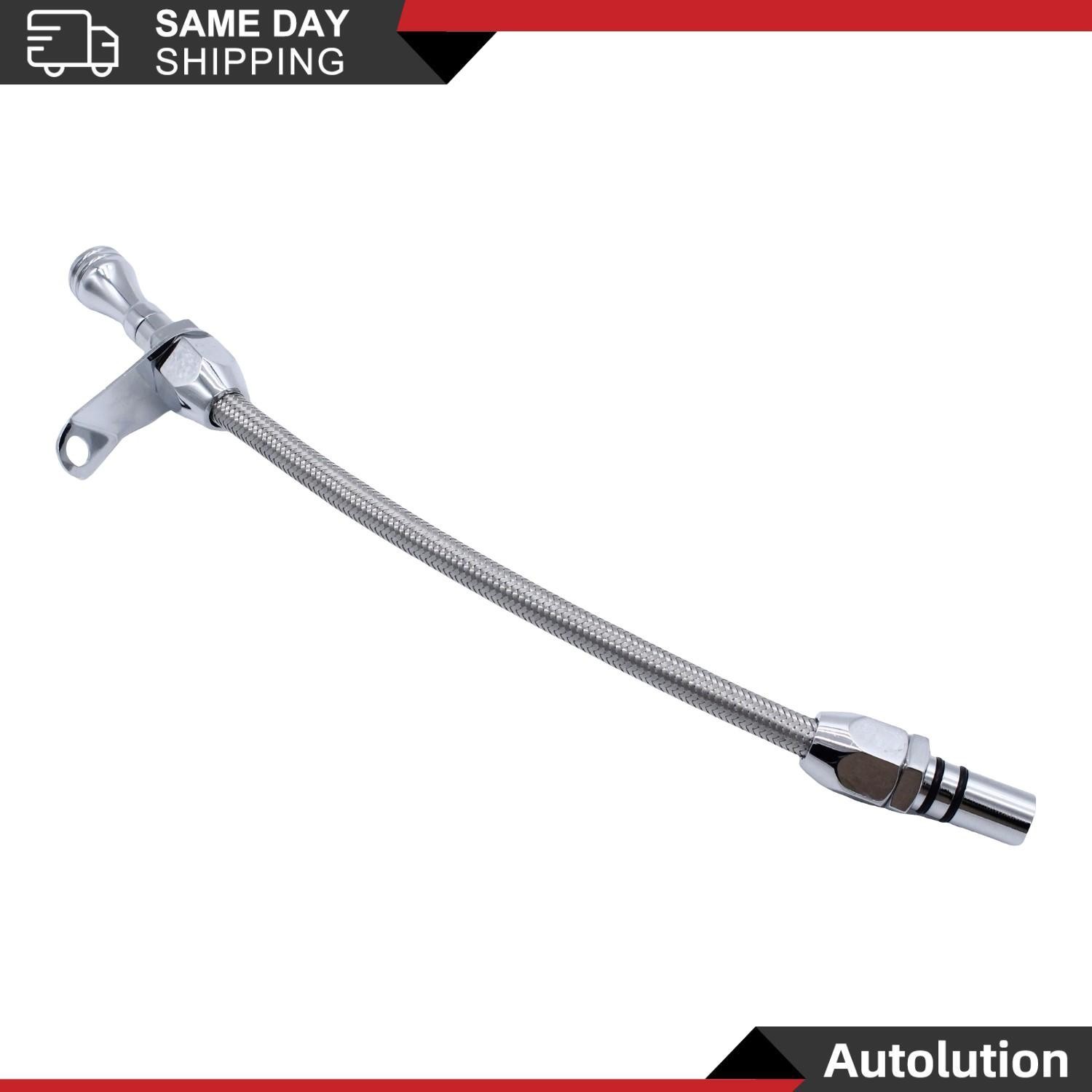 1x Stainless Steel Braided Flexible Transmission Dipstick Fits Chevrolet GM700R4