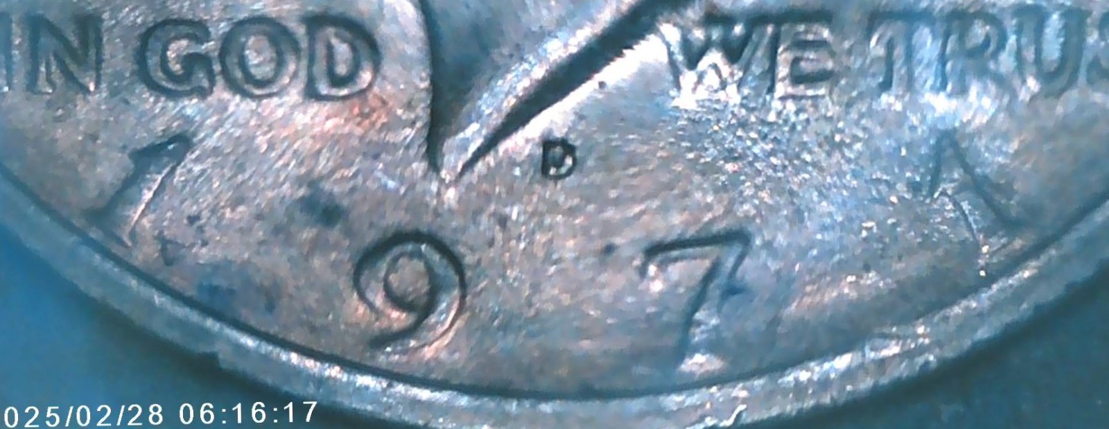 1971 D Kennedy Half Dollar Die Crack Break Error SN698