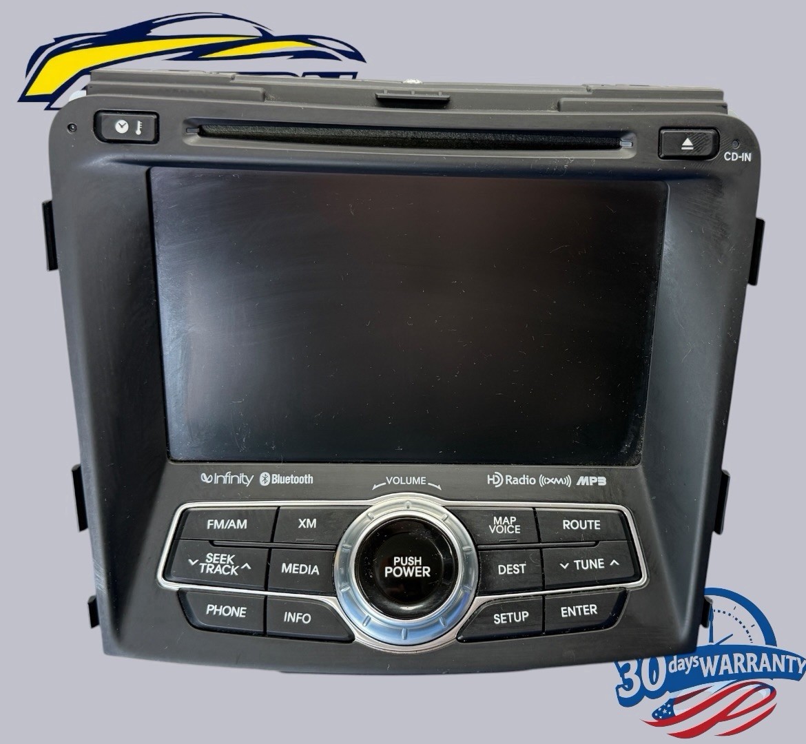 2011 - 2105 Hyundai Sonata Navigation Touch Screen Radio OEM 96560-4R7064X