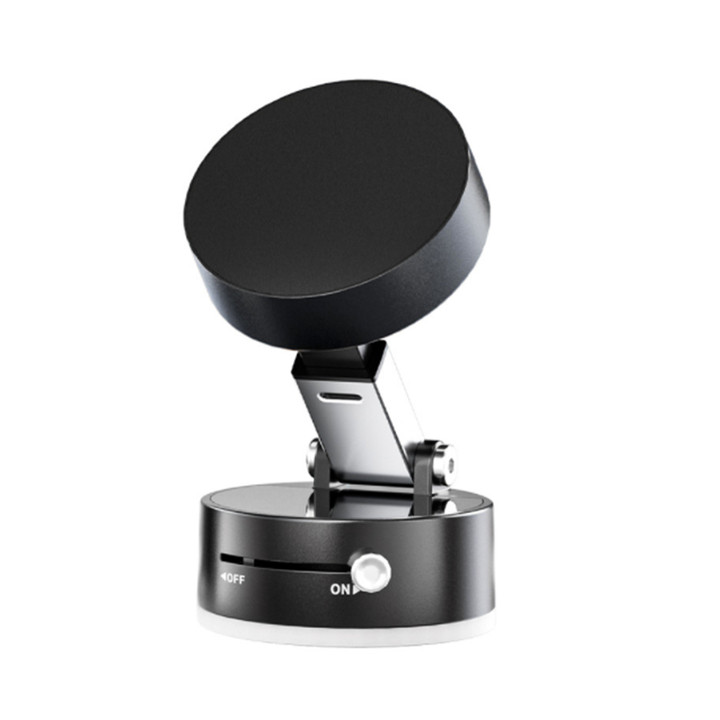 360 Vacuum Strong Magnetic Phone Holder Suction Cup Car Stand Foldable Car Mount