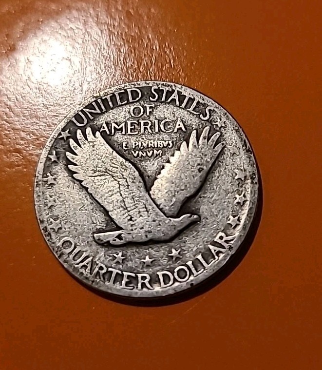 1927 P STANDING LIBERTY QUARTER GOOD CONDITION