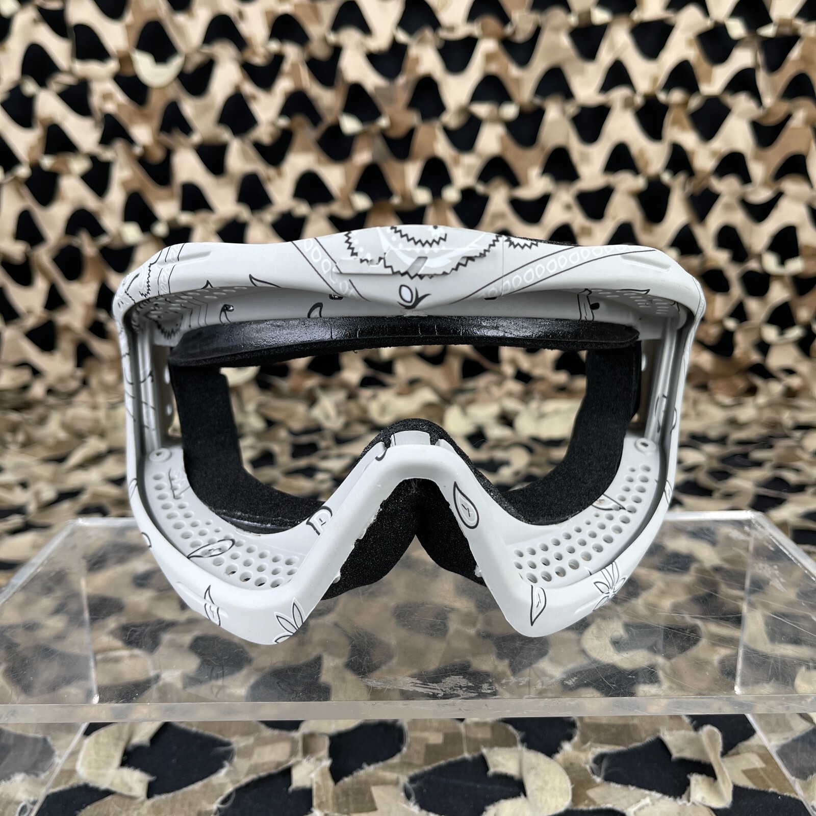 NEW JT Flex 8/ProFlex/Spectra Goggle Mask Frame (No Lens) - Bandana Stone Grey
