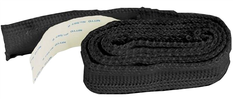 IMPERIAL GA0163 4.5 FT 3/4" BLACK WINDOW CHANNEL TAPE FIBERGLASS HI HEAT