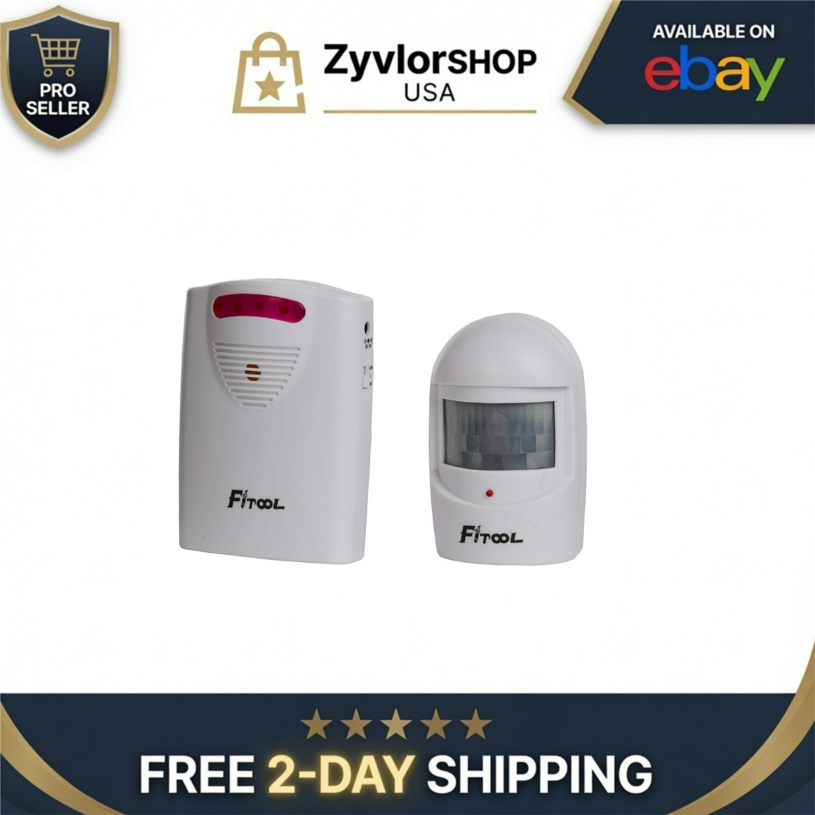 Wireless Driveway Alarm PIR Motion Sensor Home Security System