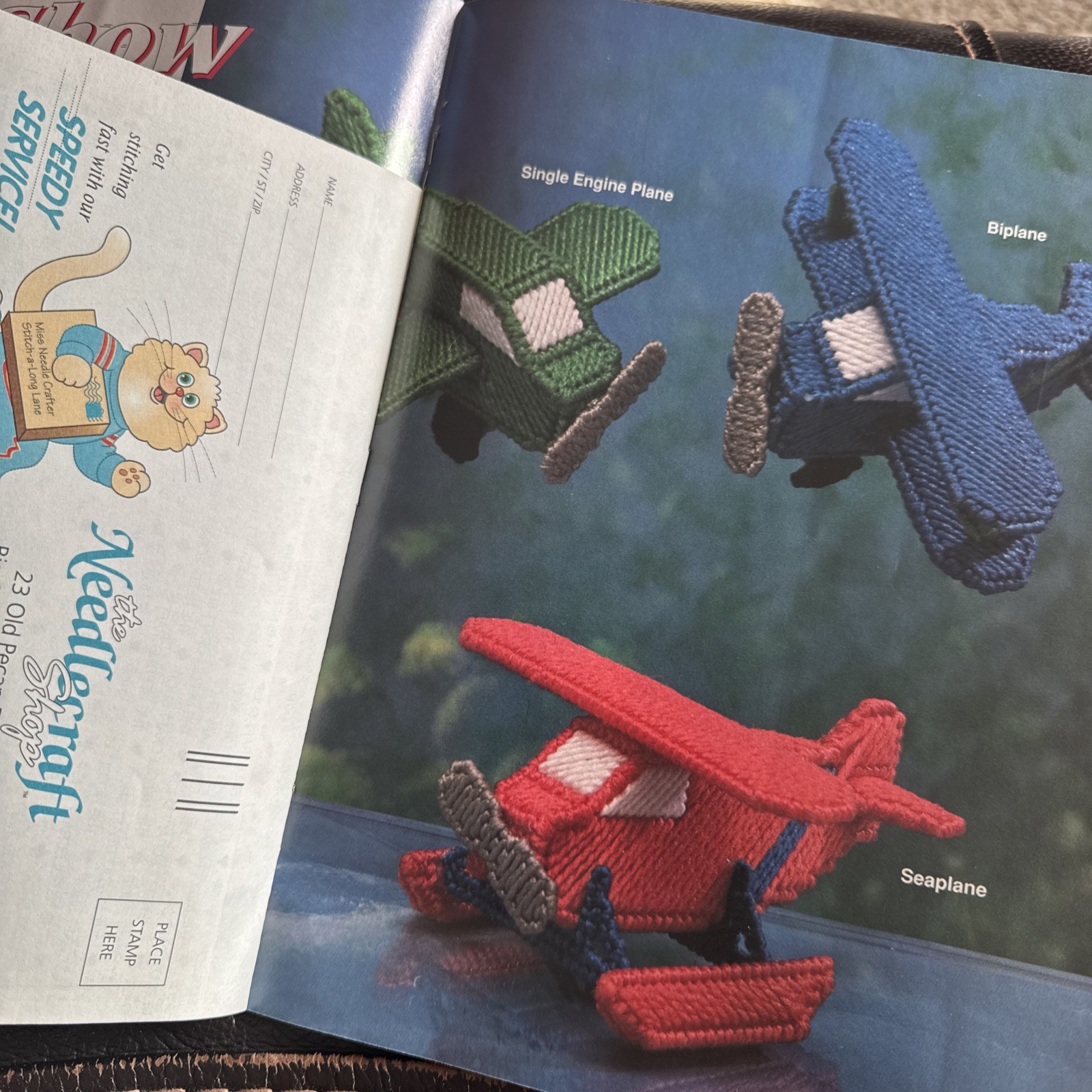Quick & Easy Plastic Canvas Magazine 1992 No. 17 21 projects *AV