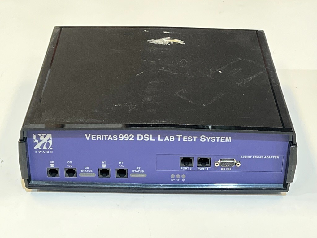 Aware, Inc. Veritas992 DSL Lab Test System - No Power Supply - AS-IS